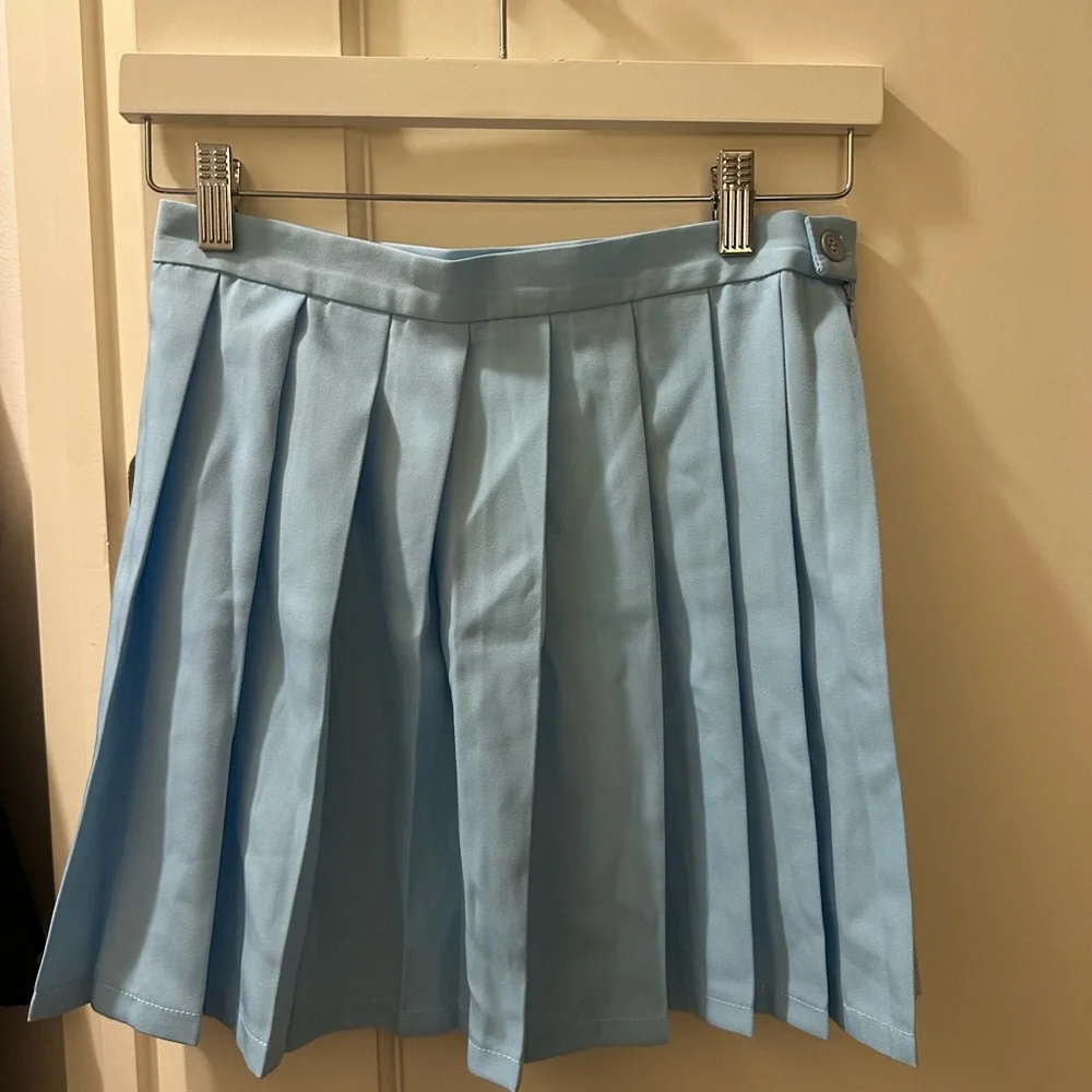 Blue Ruffled Skirt - Picture 1 of 2